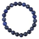 Blue Sodalite - Stone of Wisdom - Handmade Yoga Stretch Elastic Bracelet Natural Stone Crystal Healing Power Energy Gift