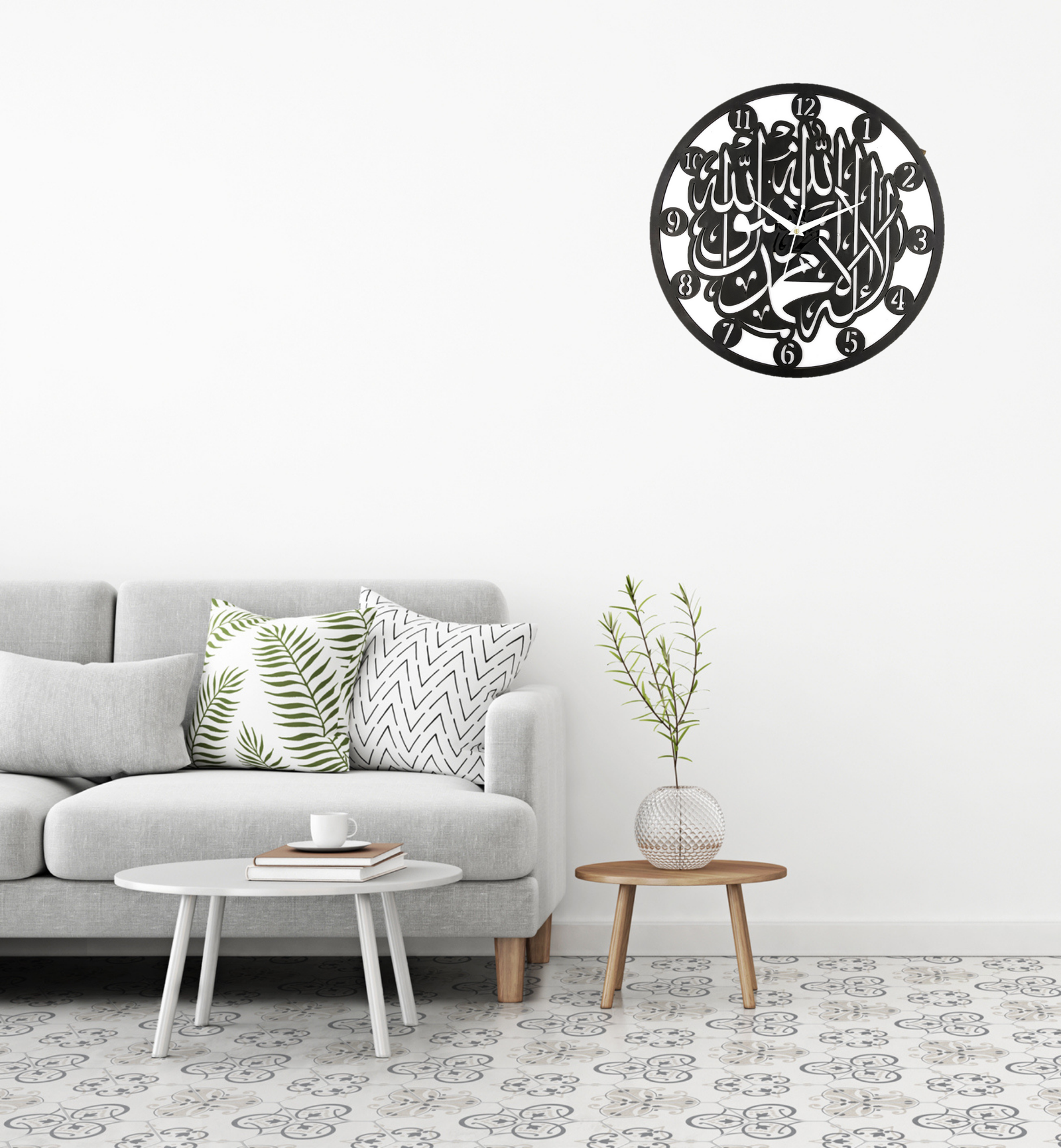 Wooden Silent Non-Ticking Wall Clock for Home Stylish Latest Designer Wall Clock for Home Living Room Bedroom Office Hal