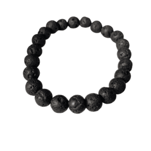 Lava Bracelet for Women Men's Gifts - Protection Healing Crystal Bracelet - 8mm Gemstone Beaded Adjustable