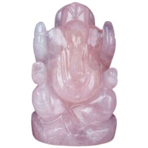 Crystal Ganesha Idol for Home D?cor Peace and Serenity Happy Man for Good Luck, Wealth, Prosperity at Home,Office Ganesh