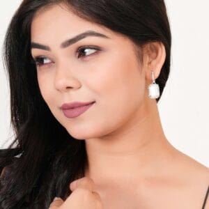 Women's Drop Earrings, Dangling Silver Earrings, Hammered Earrings, Geometric Earrings, Ethnic Earrings, Boho Earrings,