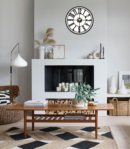 Wooden Silent Non-Ticking Wall Clock for Home Stylish Latest Designer Wall Clock for Home Living Room Bedroom Office Hal
