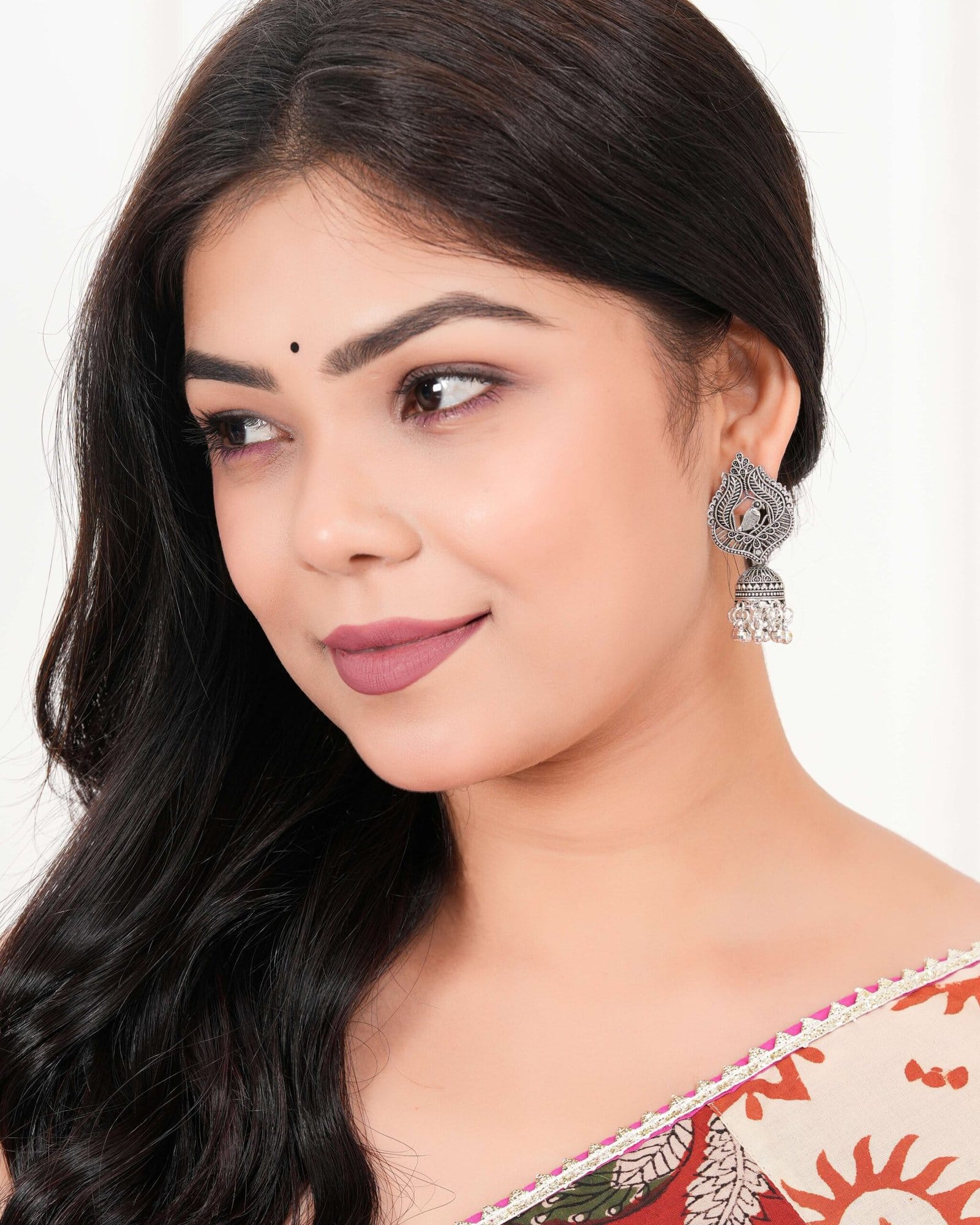 Women's Indian Bollywood Stylish AZ838-OXidised Earrings Traditional Ethnic Jhumka/Jhumki Earrings for Women Unique Desi