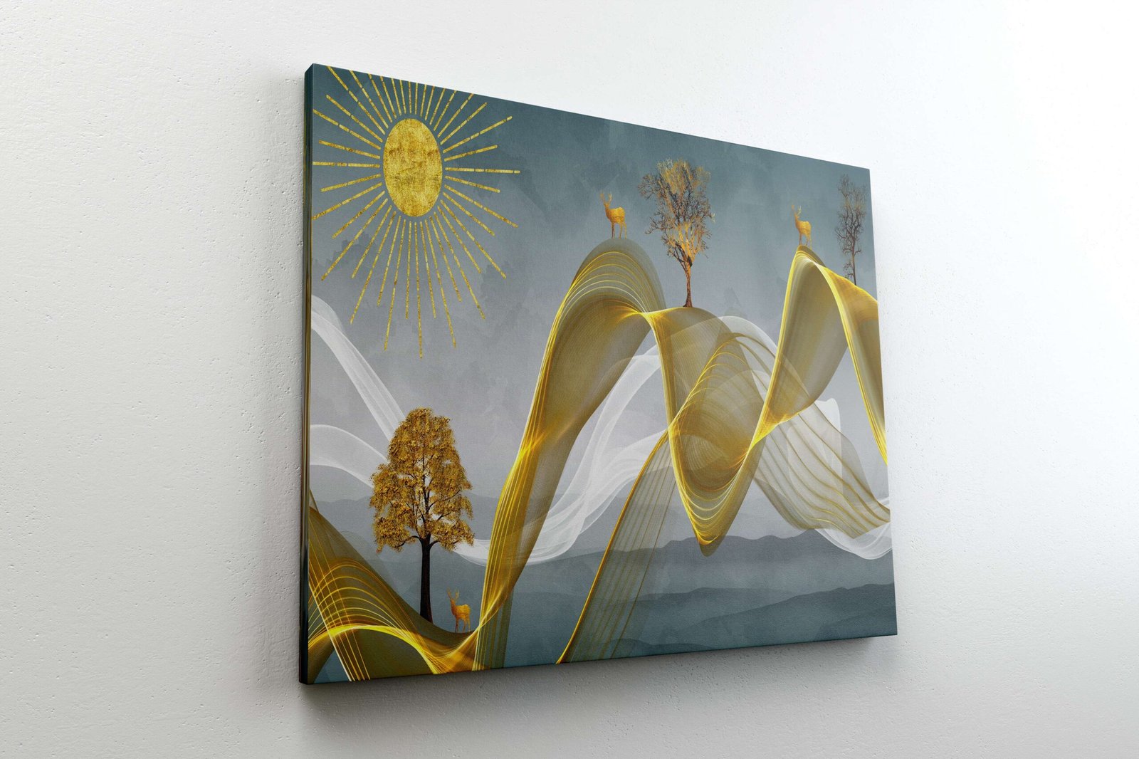Framed Canvas Art for Bedroom & Living Room Style