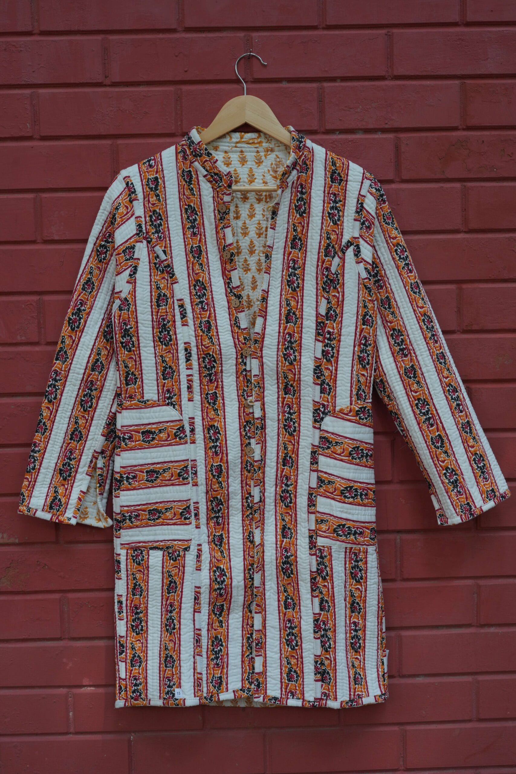 Womens Multti Color Velvet Embroidered Jacket with Floral Design