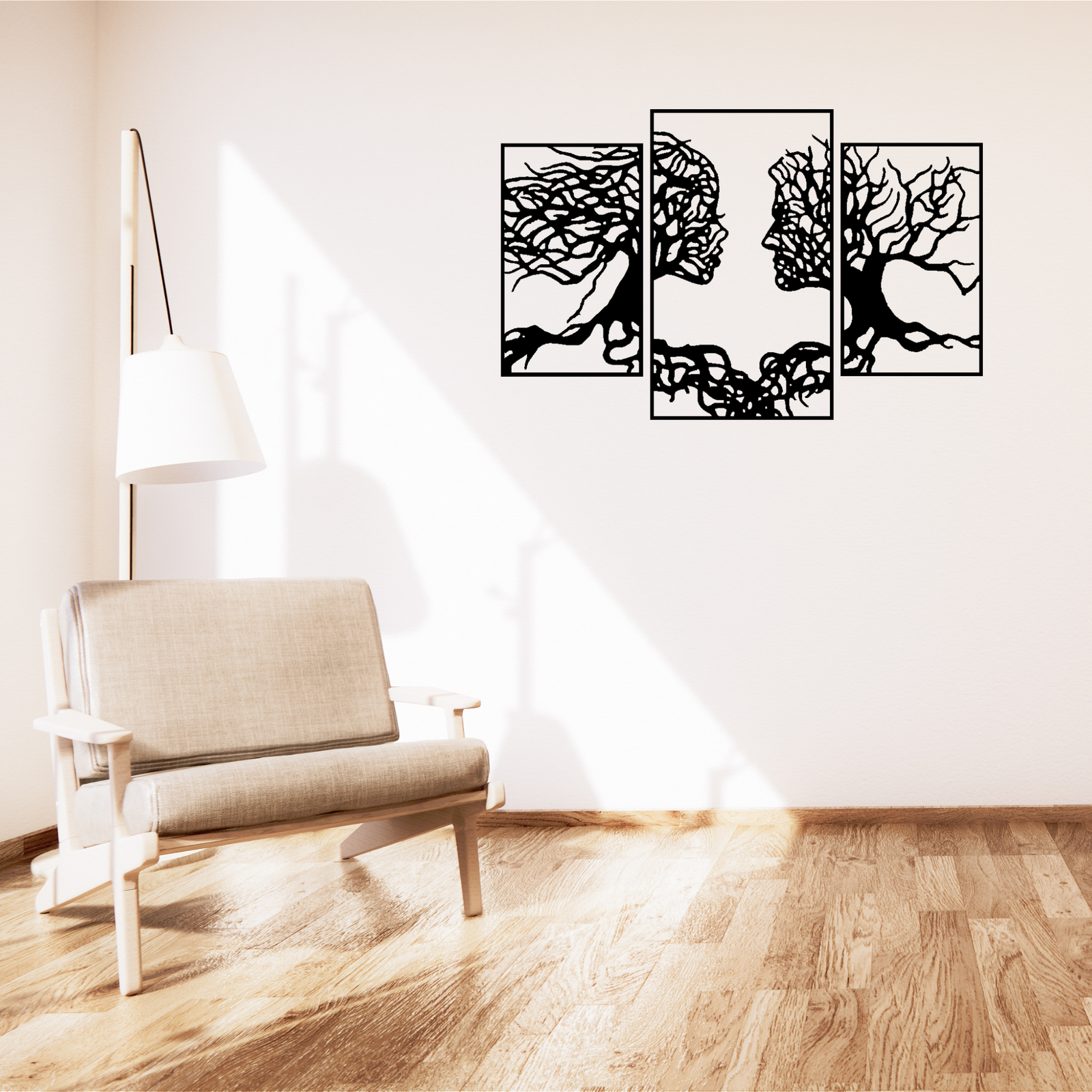 Living Spaces with Distinctive Elegance couples Wall Art - Image 4