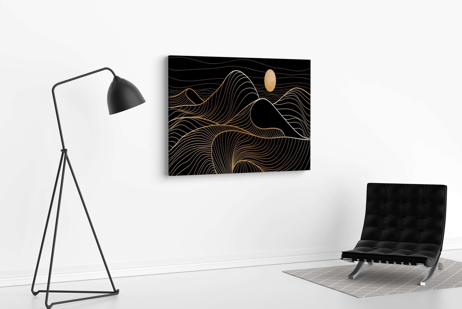 Artistic Canvas Paintings for Bedroom & Office Walls