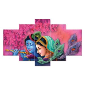 Exquisite Set of Five 3D Framed Painting for leaving room - 17X30