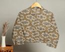 Handmade Block Print Cotton for Women ? Ethnic Floral Printed Top with Long Sleeves