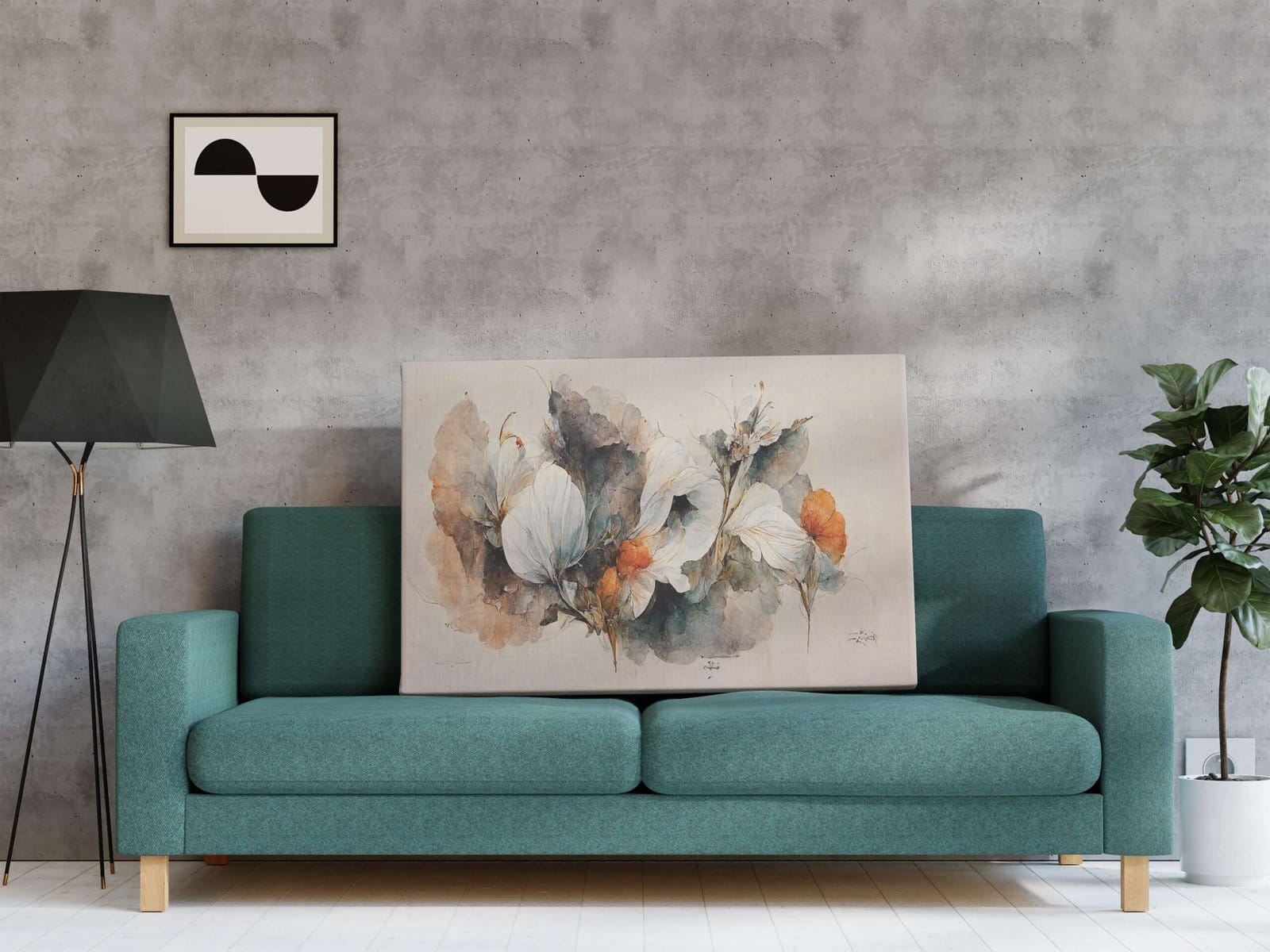 Elegant Framed Canvas Paintings for Wall Decoration