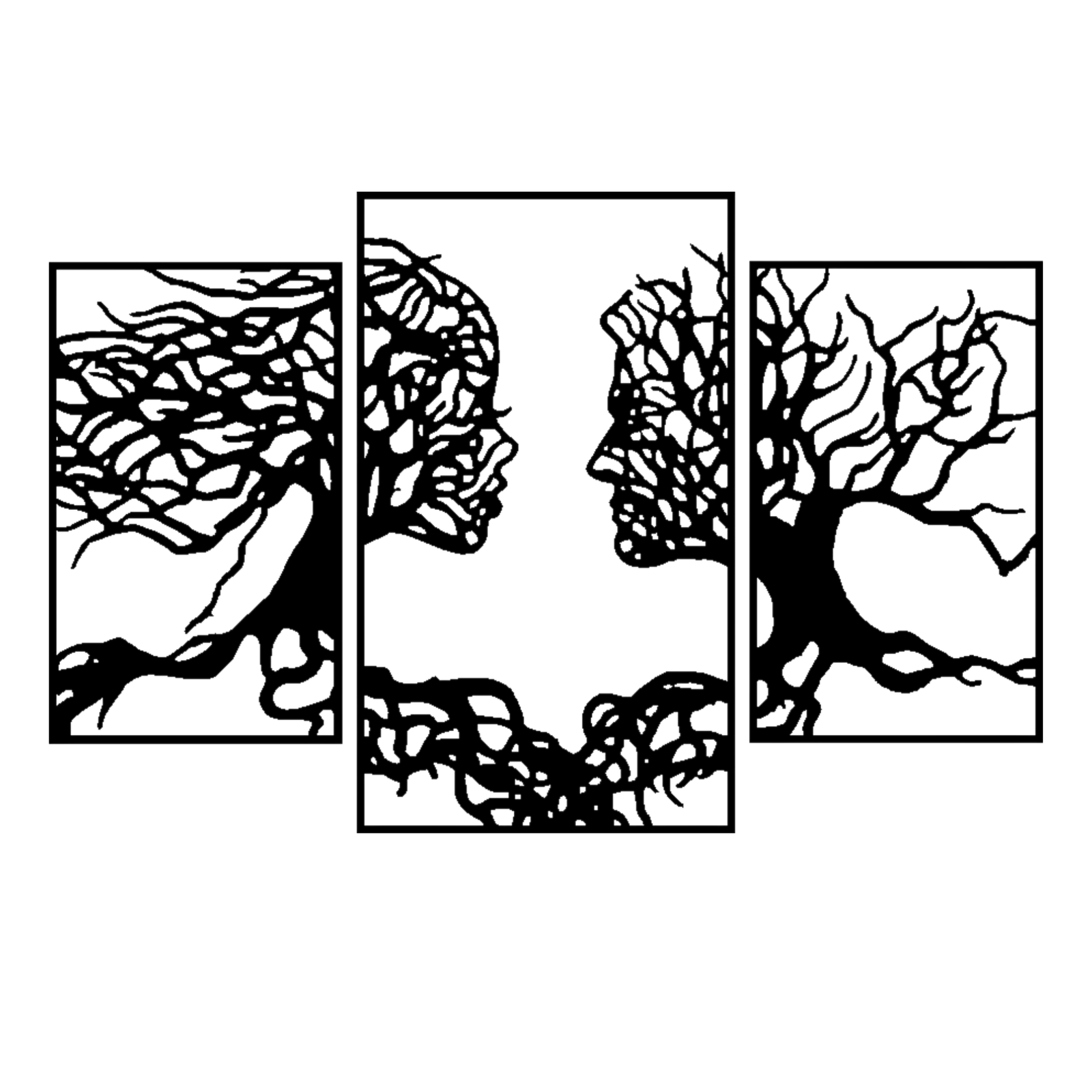Living Spaces with Distinctive Elegance couples Wall Art - Image 2