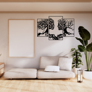 Living Spaces with Distinctive Elegance couples Wall Art