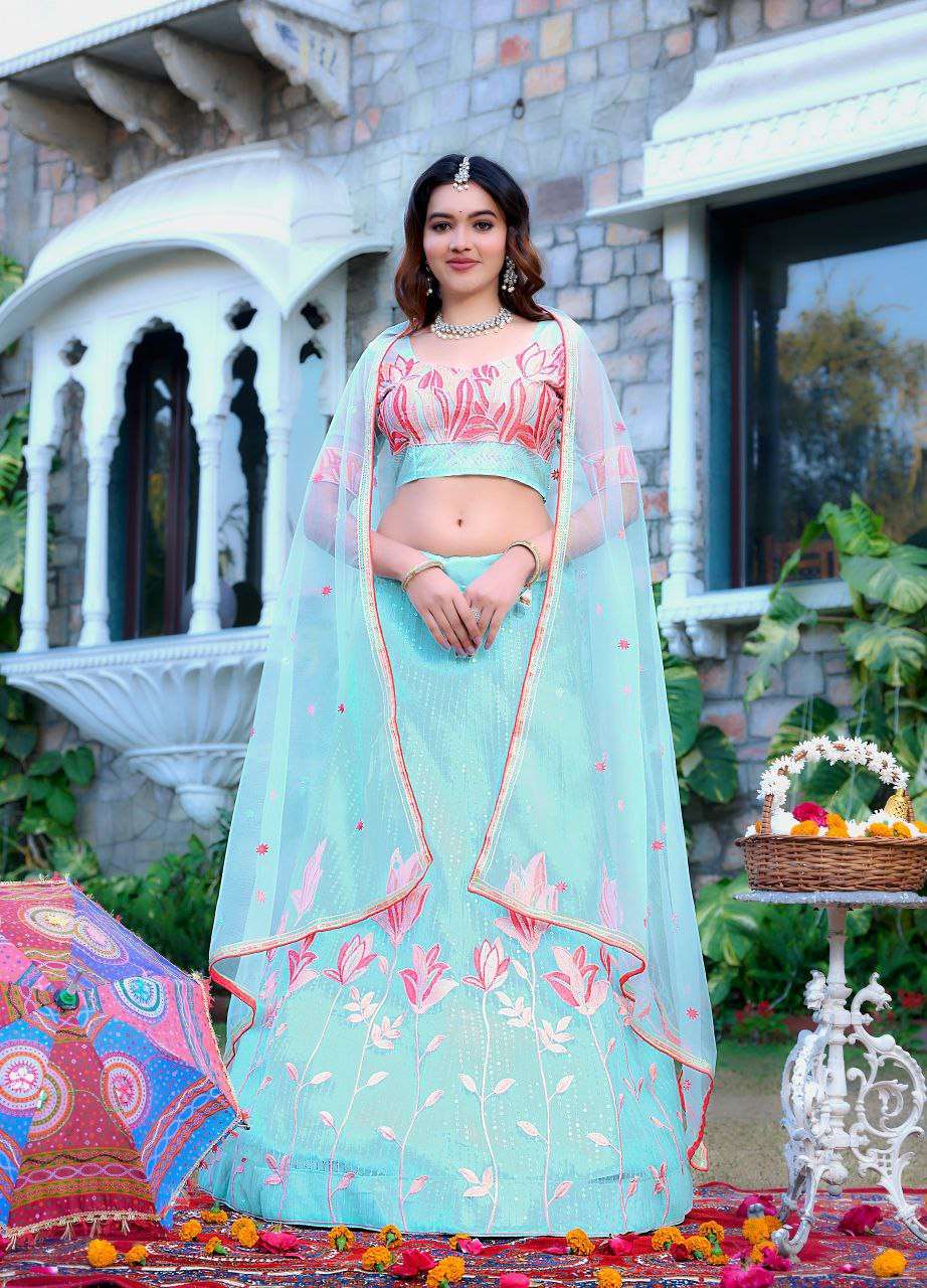Women's Tussar Silk Patola Printed Lehenga Set with Dupatta - Stitched with Can Can Flair - Image 16