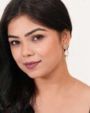Women's Indo Western Rose Gold Party Wear Ethnic Stud Earrings for Women | Birthday & Anniversary Gift