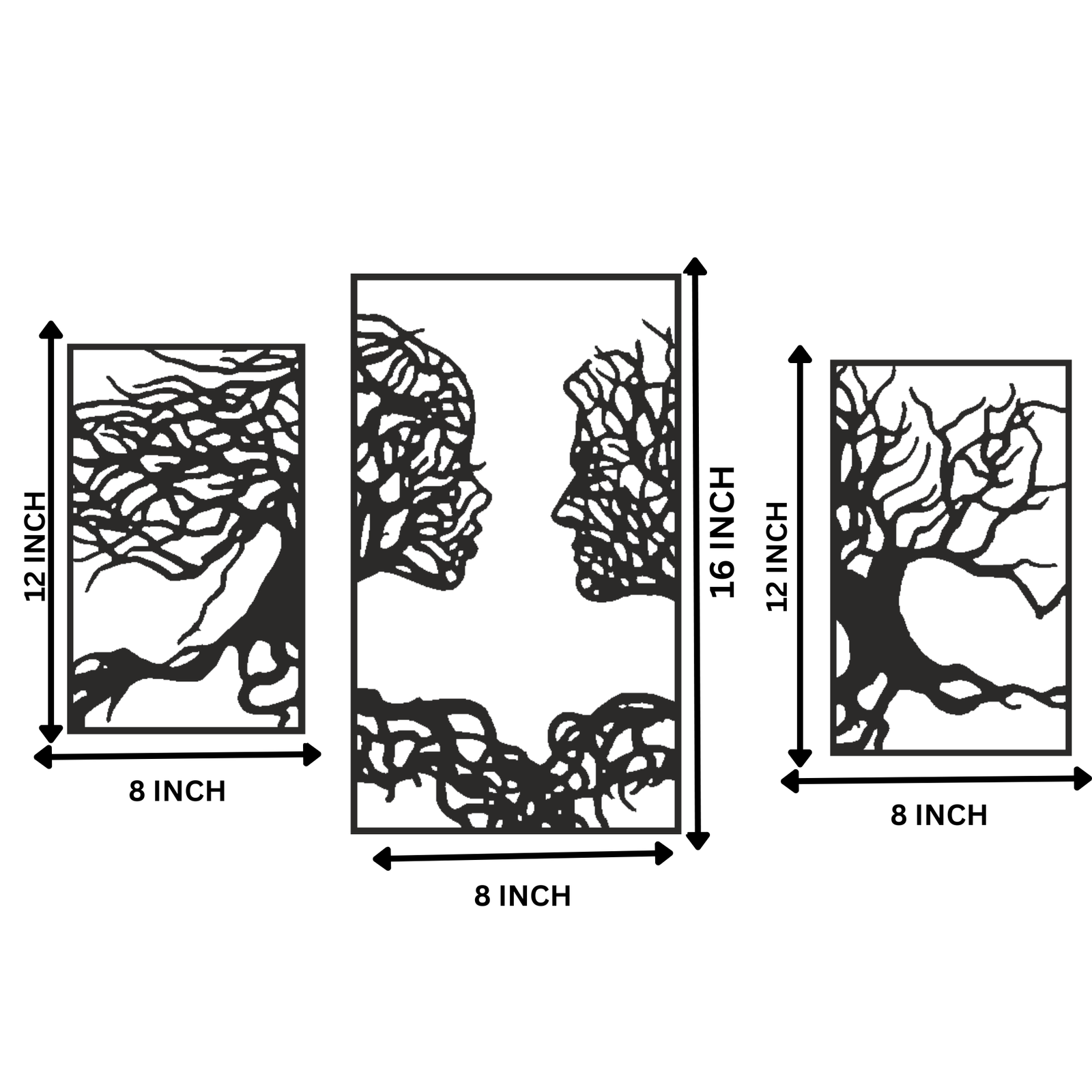 Living Spaces with Distinctive Elegance couples Wall Art - Image 3