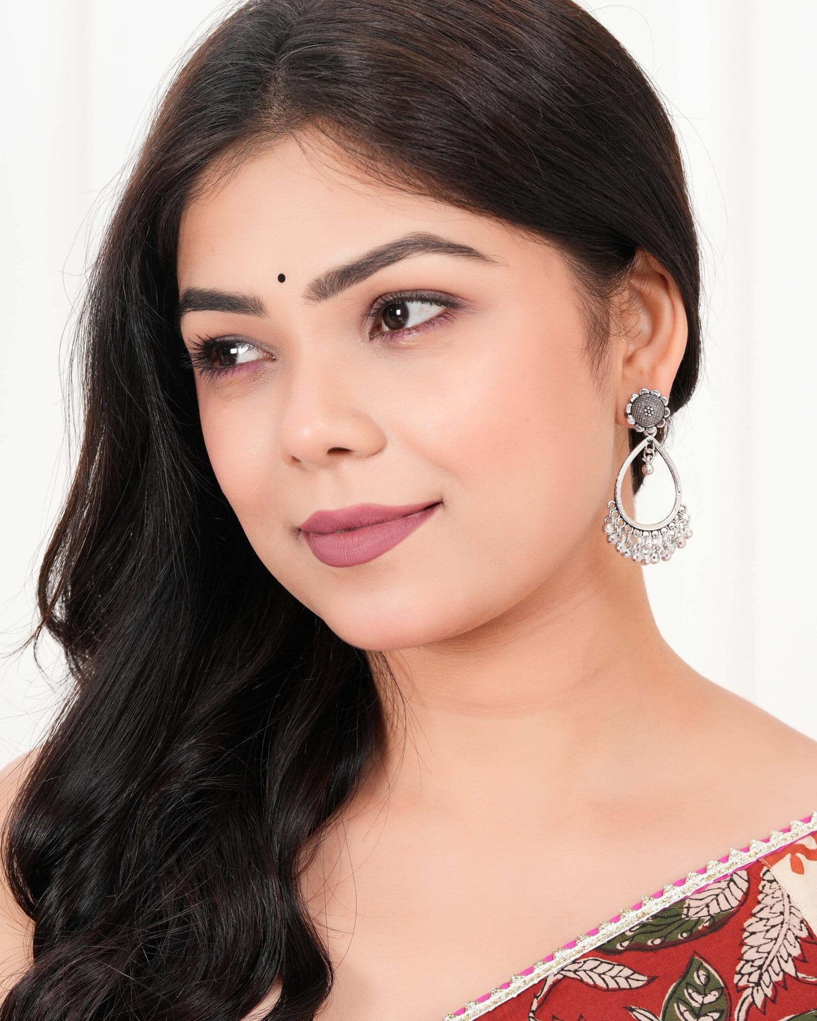 Earrings for Women Traditional Silver AZ838-OXidised Jhumka Set | German Silver Chand Baliyan & Jhumkas Earrings | Birth