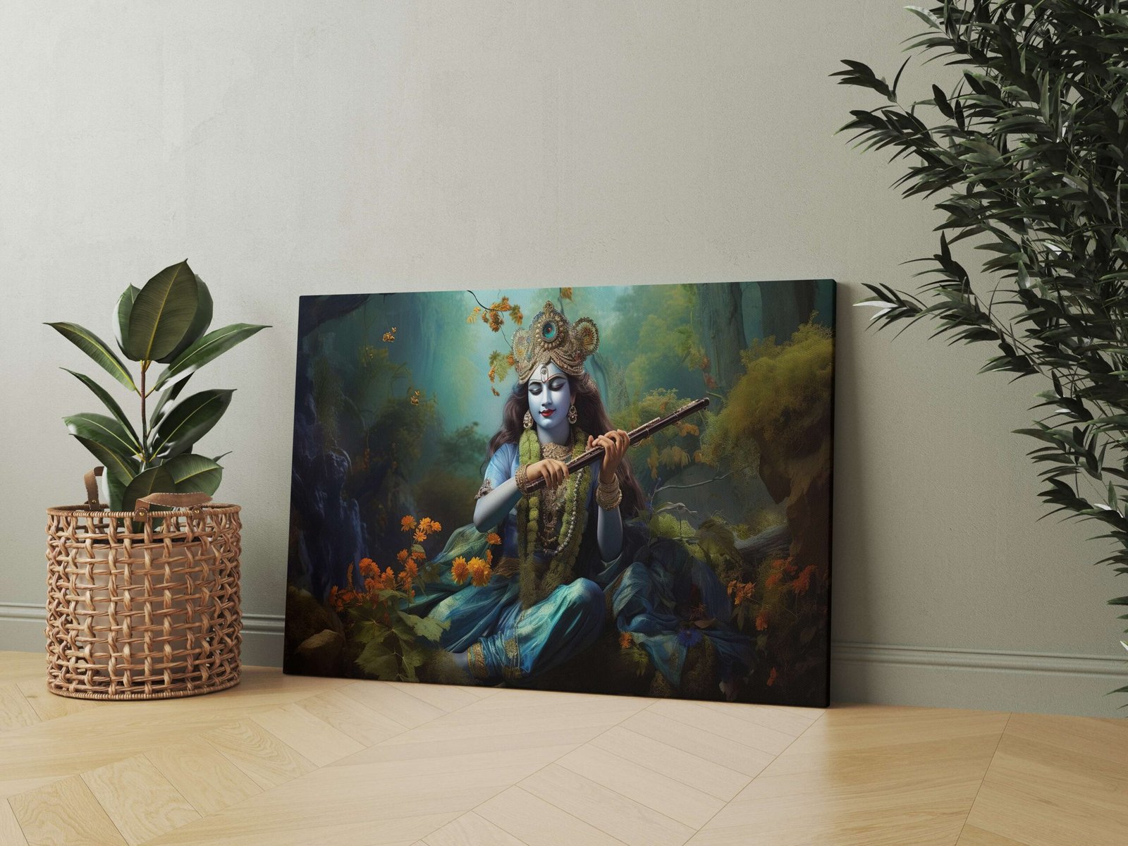 Elegant Canvas Wall Art for Bedroom & Living Room Spaces